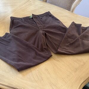 HUF Men's Corduroy Pants in Rich Brown